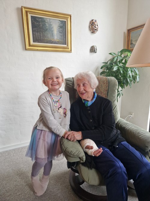 Elly 90 års fødselsdag