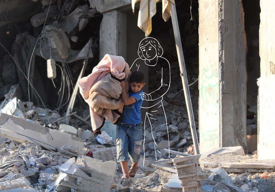 Støt børn ramt af krig og katastrofer