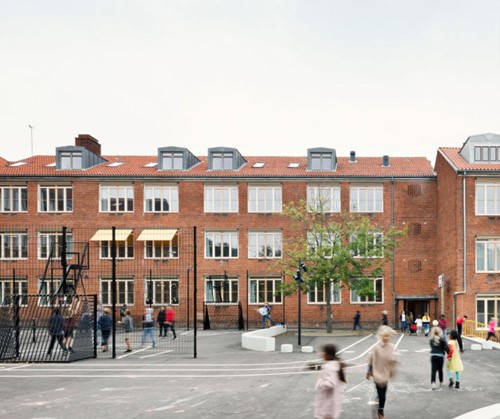 2.årgangs indsamling Holbergskolen. 